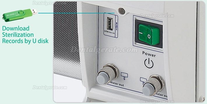 Getidy&reg; JQ-A-18/23 Zahnheilkunde-Dampfautoklaven-Sterilisator Klasse B 18L/23L